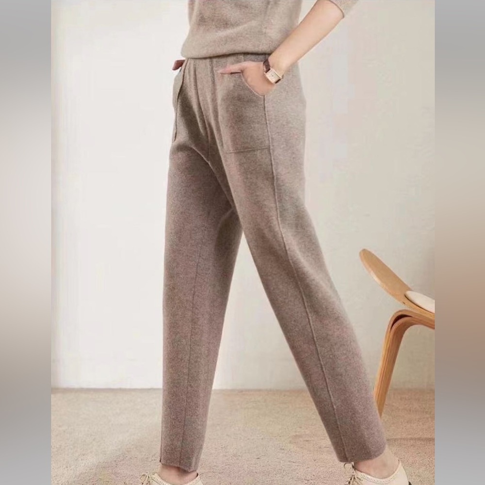 Theory 85%Wool/15%Silk tapered Pants Size Japan S/US XS